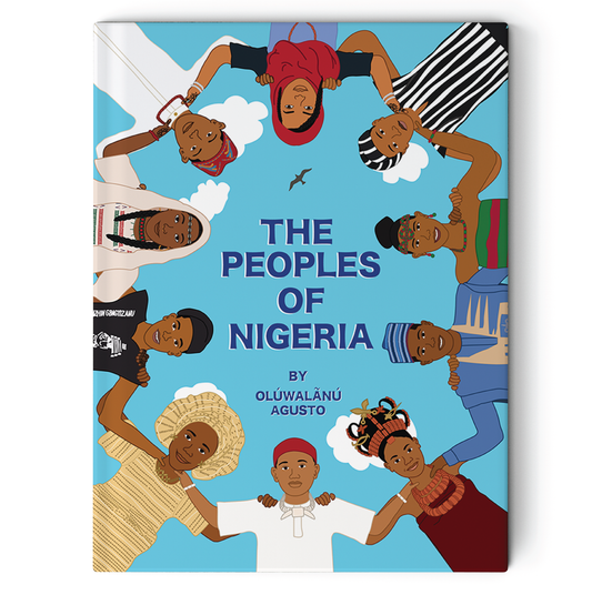 THE PEOPLES OF NIGERIA BOOK - Hardback