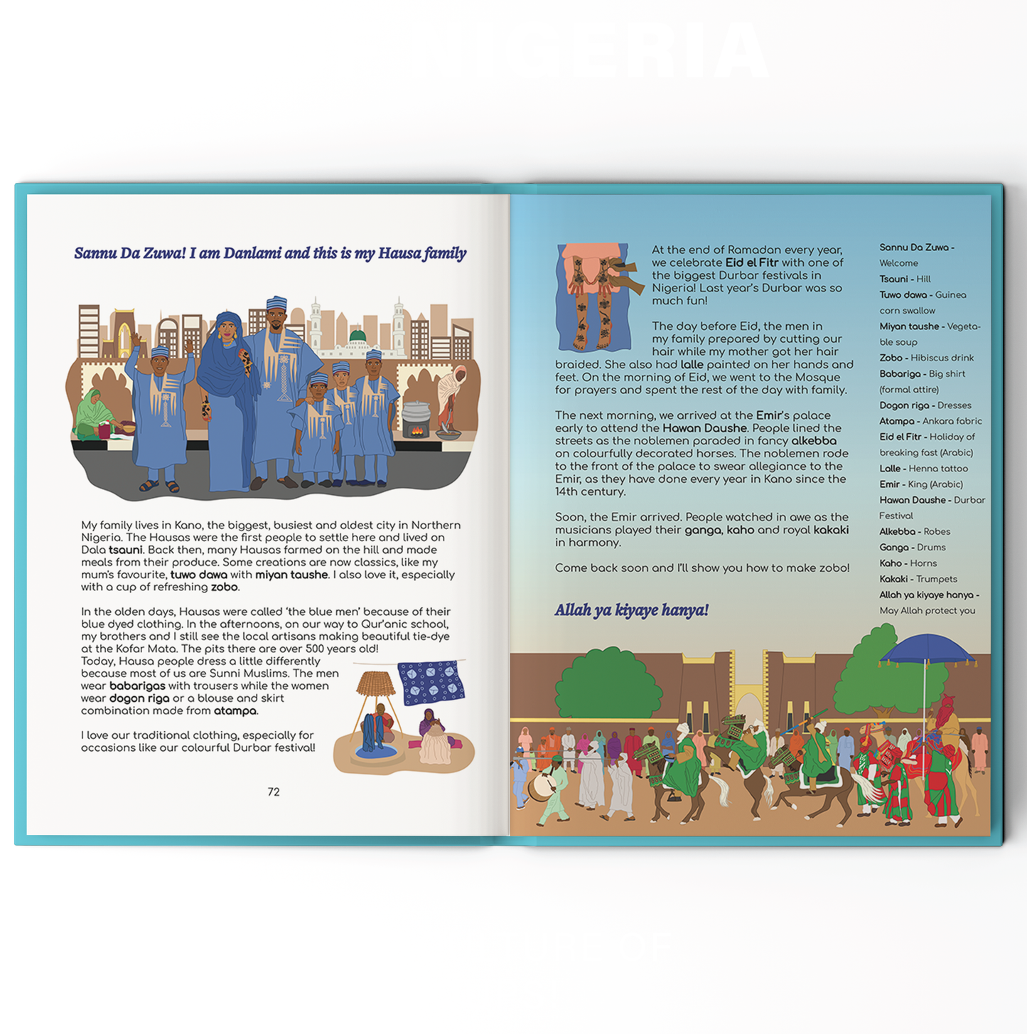THE PEOPLES OF NIGERIA BOOK - Hardback
